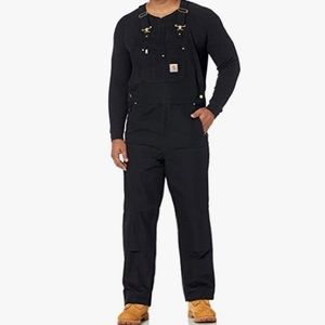 Black Carhartt overalls